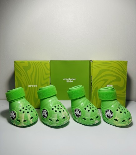 Crocs pet dog boots green - crocs,