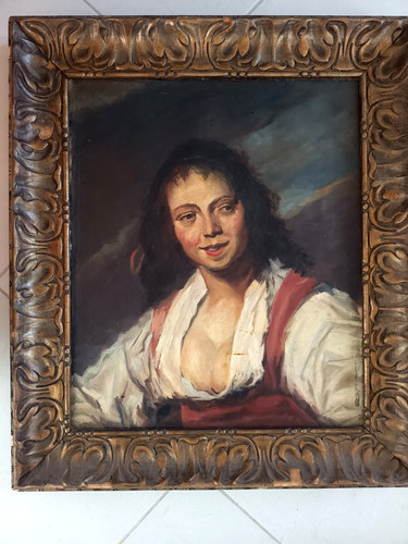 Gde huile toile - huile/toile, ancienne
