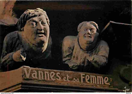 Carte postale vannes - carte, 56
