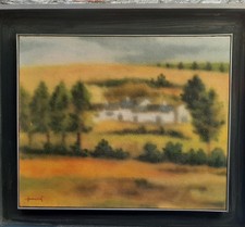 Tableau ancien  Paysage
