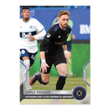 2022 Topps NOW MLS Djordje Mihailovic #41 ~ CF Montreal ~ PR 85