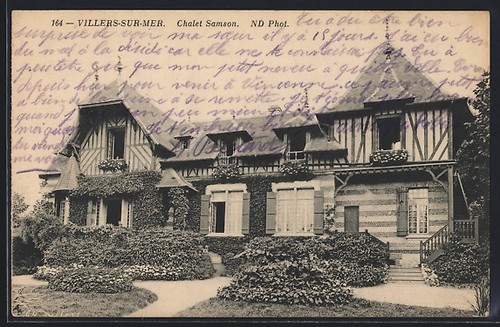 Cpa villers sur - cpa, chalet
