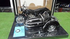 1960 BMW R60-2 + Side Car Black 1/10 TOOTSIETOY 3304 Miniature Vintage Motorcycle