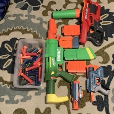 Nerf Gun Collection with Darts