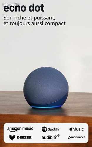 Echo dot bleu 5ème - dot,