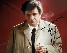 PETER FALK Signed 8x10 Photo as COLUMBO..Great Inscription..(d.2011) COA