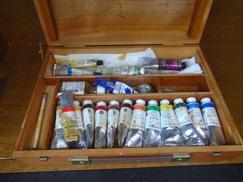 Malette boite peinture - boite,