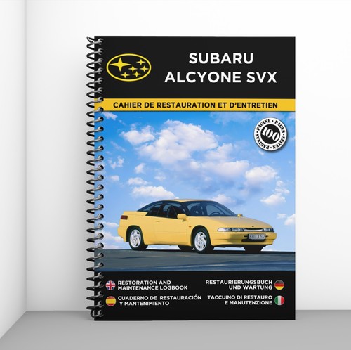 Subaru alcyone svx cahier - cahier, de