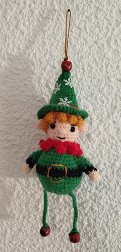 Poupée elfe crochetée - ,