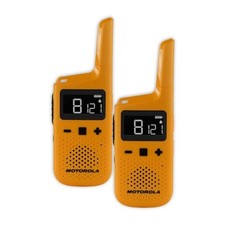 Talkies-walkies MOTOROLA TALKABOUT T72 - Jaune - Portée 8 km - PMR446 - 16 canau