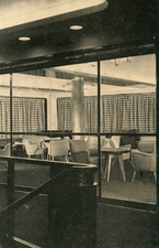 INTERIOR - (Argentina) ELMA Line's RIO JACHAL of 1950 - Lounge