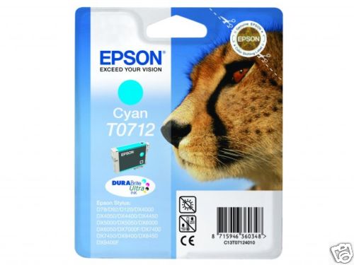 Cartouche epson cyan - cyan, t0712