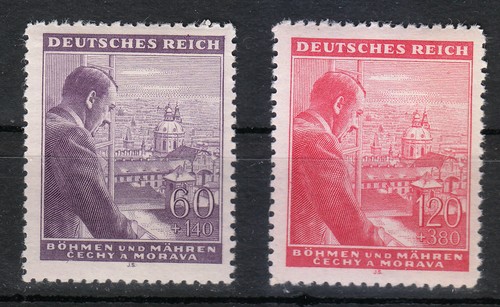 Bohême moravie 1943 mnh mi - moravie,