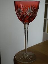 1 ANCIEN VERRE A VIN COULEUR
