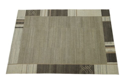 Tapis gris indo népal - tapis,