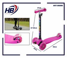 Trottinette 3 Roues Amusement Enfants Garçons WX-2707 Fuchsia