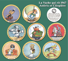 La Vache qui rit 1967, 8 personnages d’Astérix et Cléopâtre