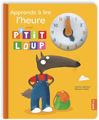 Livre apprends heure - livre, l'heure