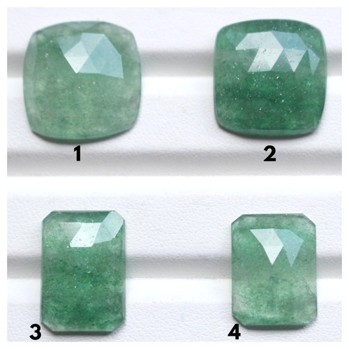Cabochon facettes taille - cabochon, à