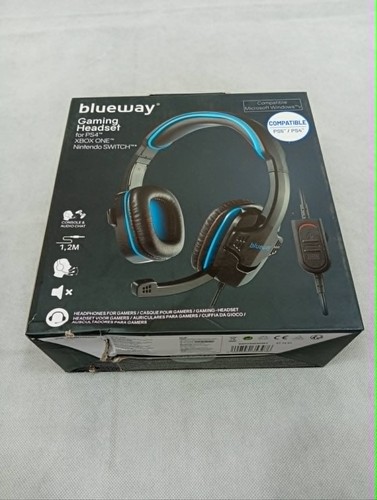 Casque micro blueway noir - blueway, bleu