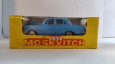 MOSKVITCH  412  A1  71   1:43  BLUE DIECAST with BOX USSR 1975 RARE