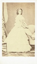 Photo CDV  Circa 1870  Sissi