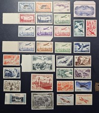 Collection poste aérienne N** dont PA 1,2,15 & PM3 signés Calves 14**  +6000€