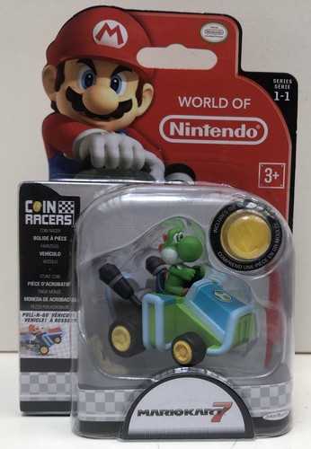 Figurine yoshi son bolide à - yoshi,
