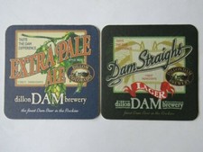 Bière de Collection dessous Verre ~ ~ Dillon,Colorado Dam Brewery Extra Pâle Ale
