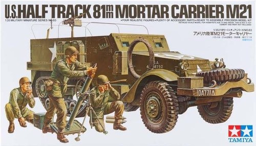 M21 half track 81mm mortar - m21,