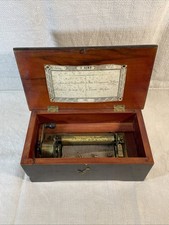 Boîte à musique à cylindre