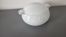 Soupière blanche ronde Design