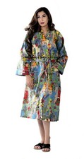 Coton Kimono Peignoir -