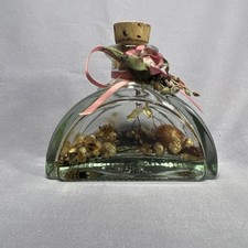Vintage Pact Huile De Bain Perfumed Bath Oil Unit D'Amour 2.75 Oz Glass Bottle