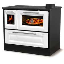 Poêle avec compartiment de