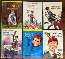 Lot 6 livres BENNETT Anthony