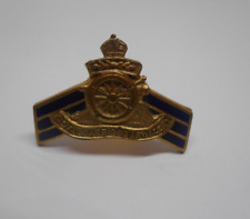 RGA   territorial   WW1  overseas service badge with chevrons