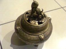 BRULE PARFUM ENCENS EN BRONZE