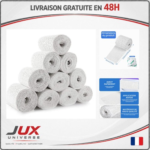 Bandes plâtrées 5cm 2 - bandes, x