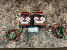 Pair of Vintage OEM Klipsch RF3 Crossovers/Connectors w Iron Core Inductor