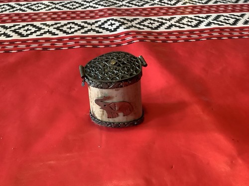 Boîte bambou métal - et,