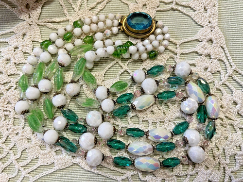 Collier ancien rangs - collier, 3