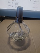 Lampe Berger ancienne en verre à facettes