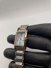 Citizen L Bianca Gold Pearl Face Eco-Drive MOP Dial Ladies Watch EW5624-54Y