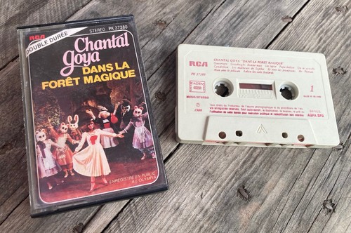 Cassette audio chantal goya - audio,