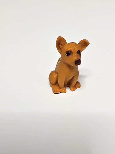 Vintage chihuahua miniature - chihuahua, 1"