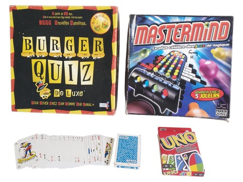 Lot jeux société - de,