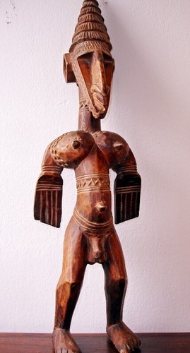 Rare ancienne figurine - et,
