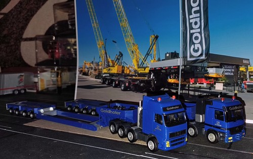 Herpa camions goldhofer - camions,