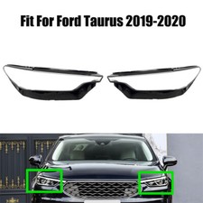 Fit For Ford Taurus 2019-2020 Headlight Headlamp Clear Lens Cover Pair